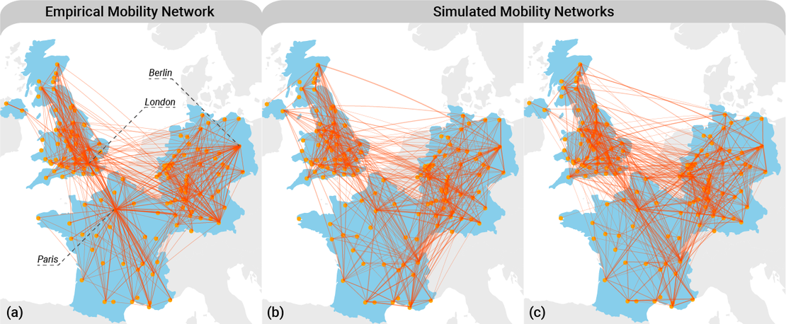 Knowledge on the move: Reconstructing scientists' mobility network